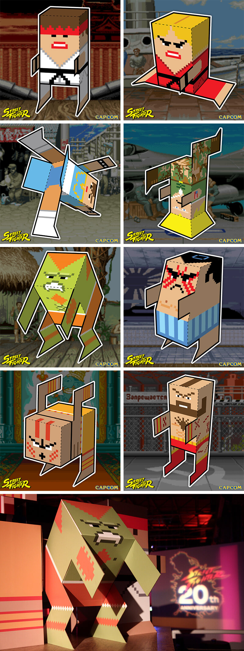 Paper Foldables™ Papercraft – BRYAN GREEN PORTFOLIO